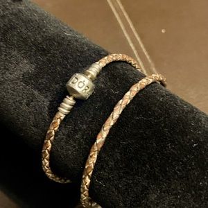 Pandora Leather wrap bracelet